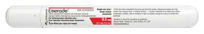 Emerade 0.5 mg (CNW Group/Health Canada)