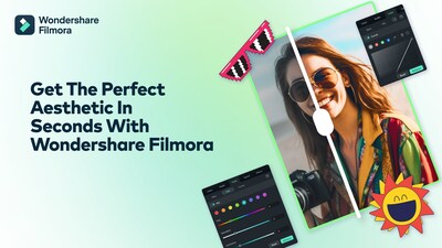 Creativity Simplified. Get The Perfect Aesthetic in Seconds With Wondershare Filmora
