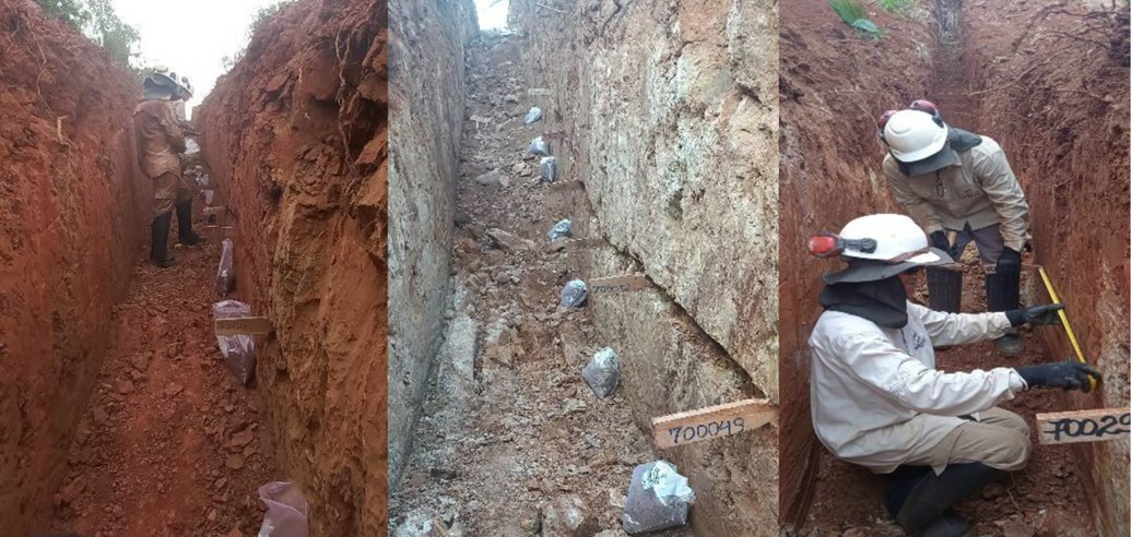 Figure 1: Trenching in the Southwest Sector. (CNW Group/Bravo Mining Corp.) Figure 1: Trenching in the Southwest Sector. (CNW Group/Bravo Mining Corp.)