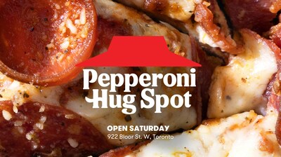 Pizza Hut Canada Turns AI-Generated Pepperoni Hug Spot into Real Life Restaurant (CNW Group/Pizza Hut Canada)