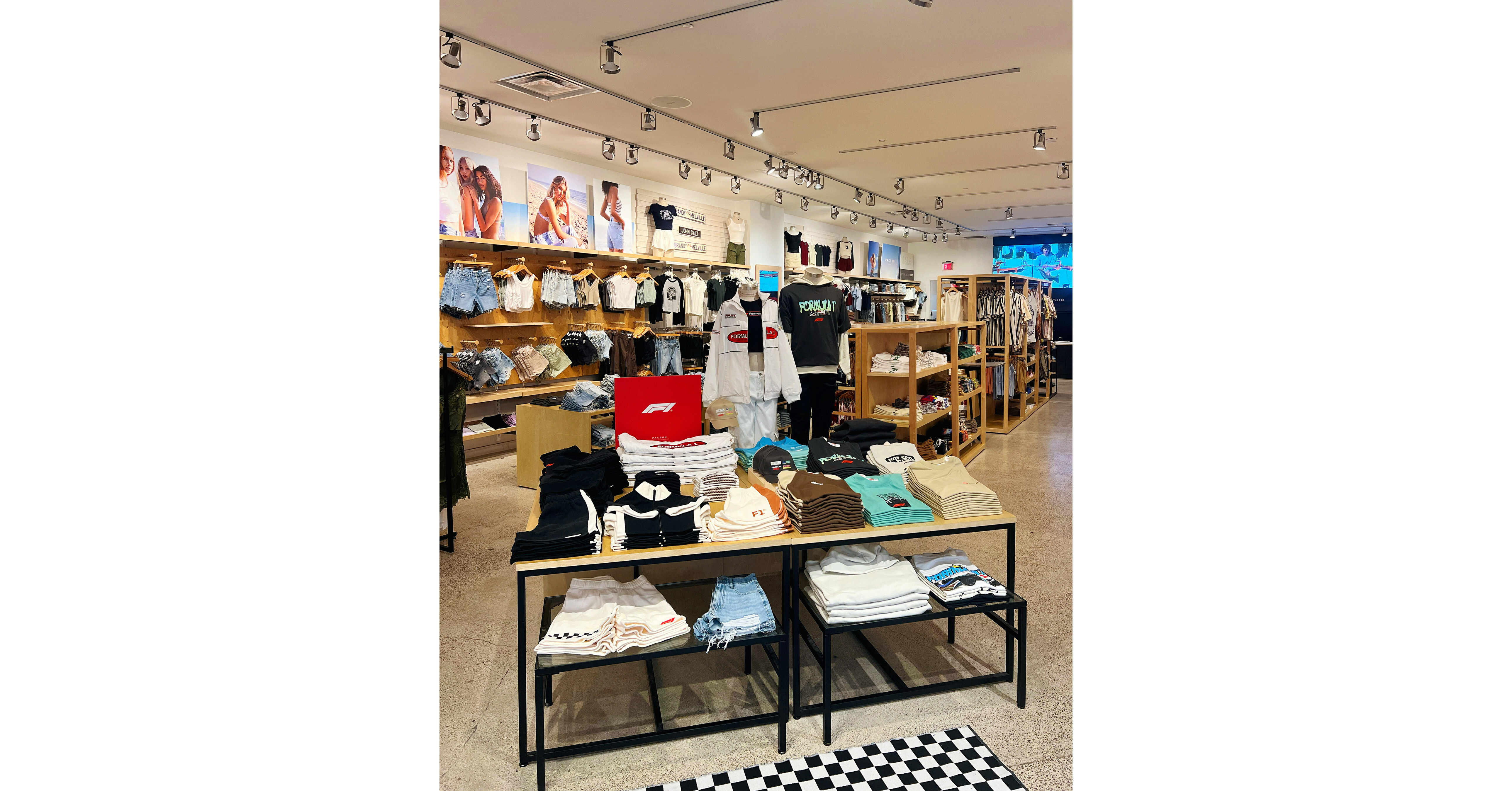 PACSUN MAKES FORMULA 1® DEBUT WITH FASHION ACTIVATION IN AUSTIN FOR THE  FORMULA 1 LENOVO UNITED STATES GRAND PRIX 2023