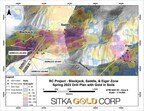 Sitka在育空地区的Blackjack金矿继续相交可见金并扩大矿化