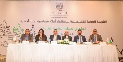 The General Assembly of Arab Palestinian Investment Company (APIC) ratifies dividend distribution to its shareholders amounting to USD 15.64 million