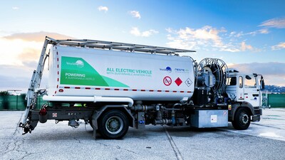 World Fuel recently converted diesel-powered refueling trucks into all-electric refuellers at Toulon Hyères to deliver sustainable aviation fuel for commercial and business aviation operators.