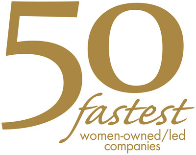 The 50 Fastest Growing Women Owned/Led Companies is a ranking listed according to a growth formula that combines percentage and absolute growth. Each year, the Women Presidents Organization presents this list at their annual forum.