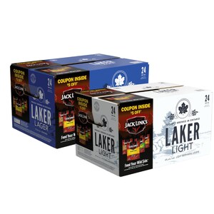 "Feed your wild side" with Laker's new promotional packs