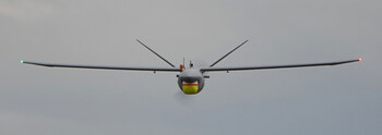 The M2 UAS in action during a long endurance flight test