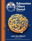 Tim Hortons restaurants in and around Edmonton are cheering on the Oilers in the second round with a limited-time Edmonton Oilers Donut!