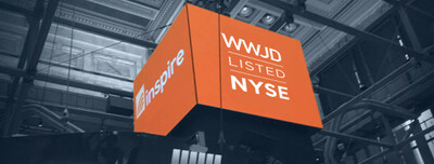 WWJD ticker displayed on the NYSE trading floor.