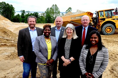 BIDDLE REAL ESTATE VENTURES MOVES CONSTRUCTION FORWARD ON POTOMAC SHORES VRE STATION GARAGE
