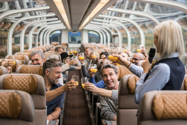 GoldLeaf Service onboard Rocky Mountaineer, which has been recognized as a Platinum winner for Deloitte’s 2023 Canada’s Best Managed Companies awards program.