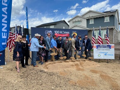 “Helping a Hero, a non-profit providing support for military personnel severely injured in the war on terror, Bass Pro Shops and Lennar, one of the nation’s leading homebuilders, broke ground on a wheelchair-accessible home for U.S. Marine Corporal Ryan Garza (Ret.). The new Lennar home is in the master-planned Sterling Ranch community in Littleton, CO, near Denver.”