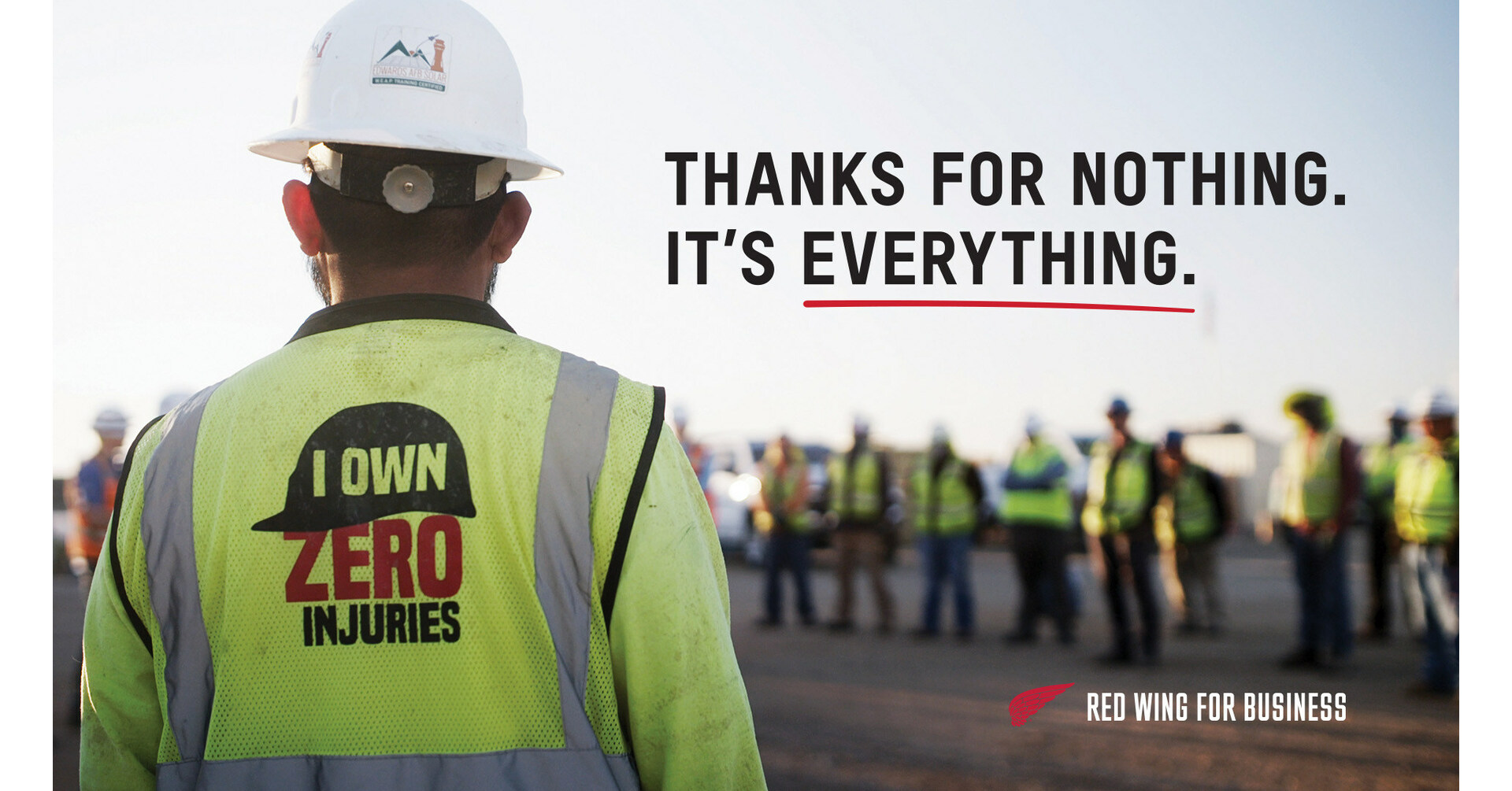 RED WING SHOE COMPANY RECOGNIZES SAFETY PROFESSIONALS FOR KEEPING JOB BY SAYING FOR