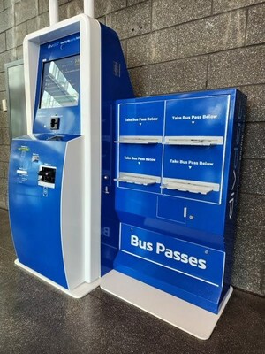 DivDat's self-service bill payment kiosks, equipped with adjacent bus pass dispensers, are available for DDOT transit pass purchase (including reduced fare passes) at the Rosa Parks Transit Center and at 100 Mack Avenue Detroit.