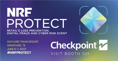Checkpoint Systems NRF Protect 2023 Banner Booth 501
