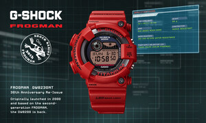 G-SHOCK RESURFACES THE 2000 FROGMAN WITH NEW GW8230NT TIMEPIECE