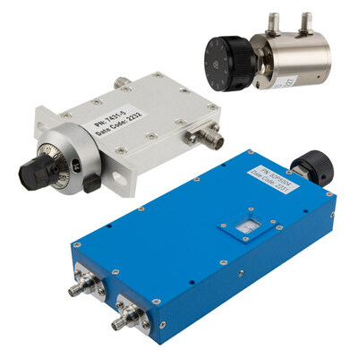 Fairview's new phase shifters and attenuators address testing and communications applications.
