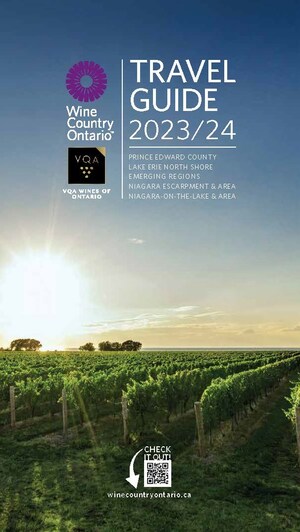 Explore the cutting edge of cool with the new 2023/24 Wine Country Ontario Travel Guide