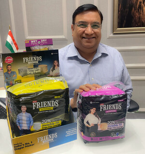 Friends Adult Diapers launches India's first extra-thin Absorbent Disposable Underpant - UltraThinz