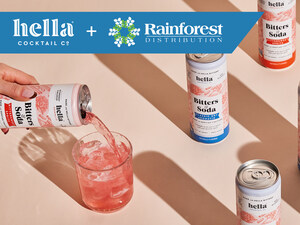 Hella Cocktail Co. Gains Traction with New Partner, Rainforest Distribution