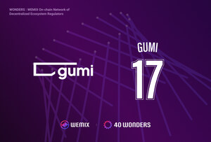 WEMIX3.0 welcomes a Japanese gaming company gumi as a Node Council Partner 'WONDER 17'