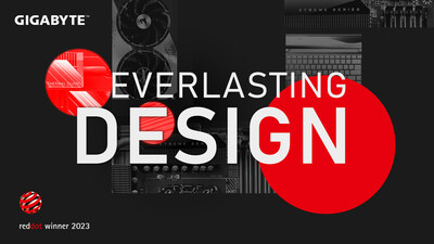 GIGABYTE fue galardonada con Red Dot Design Awards en diversas líneas de productos en 2023