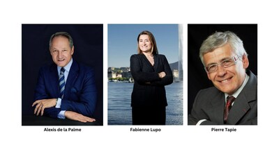 Glion Governing Board New Members: Alexis de la Palme, Fabienne Lupo and Pierre Tapie 