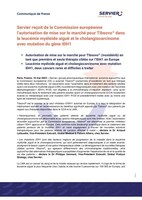 Servier reçoit de la Commission européenne l'autorisation de mise sur le marché pour Tibsovo® dans la leucémie myéloïde aiguë et le cholangiocarcinome avec mutation du gène IDH1