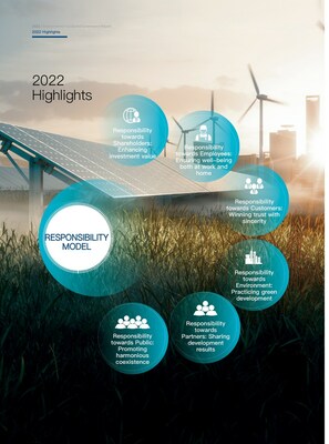 Shanghai Electric이 혁신, 환경 보호 및 지역사회 역량 강화 부문에서 거둔 성과를 강조하는 2022 ESG 보고서를 발표했다. (PRNewsfoto/Shanghai Electric)