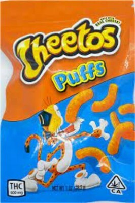 Cheetos products - packaged to look like Cheetos, offered in several varieties (CNW Group/Health Canada)