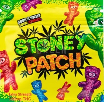 Stoney Patch - emballé pour ressembler aux bonbons Sour Patch Kids (Groupe CNW/Santé Canada)