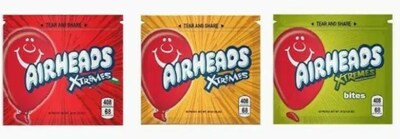 Airheads Xtremes - emballé pour ressembler aux bonbons Airheads (Groupe CNW/Santé Canada)
