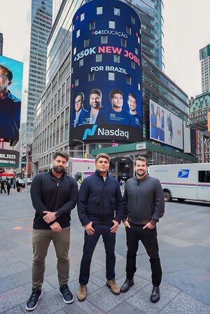 Edtech brasileira comemora geração de mais de 350 mil empregos com anúncio em plena Times Square