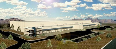 Arcadia Cold's Reno Cold Storage Facility Rendering