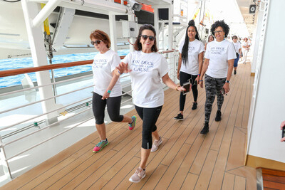 Holland America Line guests participate in On Deck For a Cause