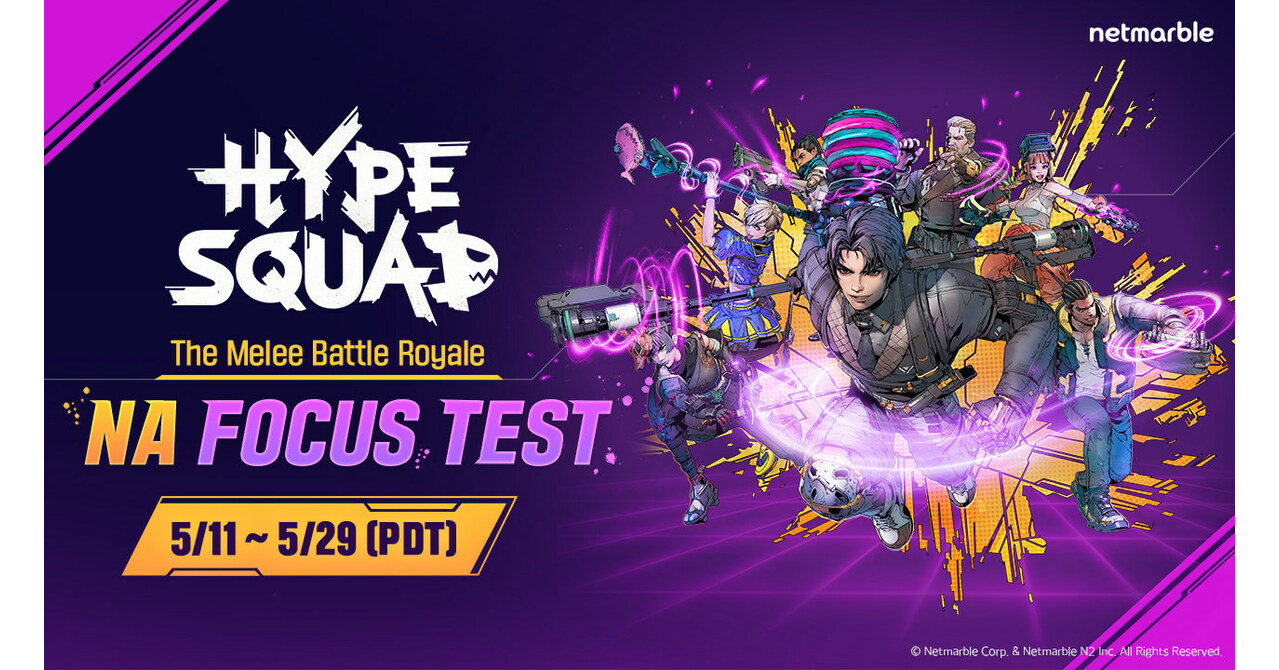 HYPERSQUAD, EL NUEVO JUEGO TPS BATTLE ROYALE DE NETMARBLE, COMIENZA HOY SU PRUEBA DE ENFOQUE EN EL SERVIDOR NA