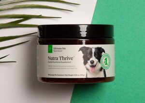 Celebrate National Pet Month with Dr. Gary Richter's Ultimate Pet Nutrition® Nutra Thrive for Dogs