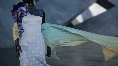 A digital garment made in CLO and powered by Unreal Engine