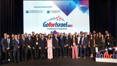 GoforIsrael Team at GoforIsrael 30th Edition 2023 (Photo Credit: Shai Shviro) (PRNewsfoto/GoforIsrael)