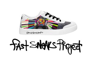 Ground-Breaking New Footwear Company, FAST Sneaks, Slated to Launch Exclusive Collection by Renowned Artist Brendan Murphy