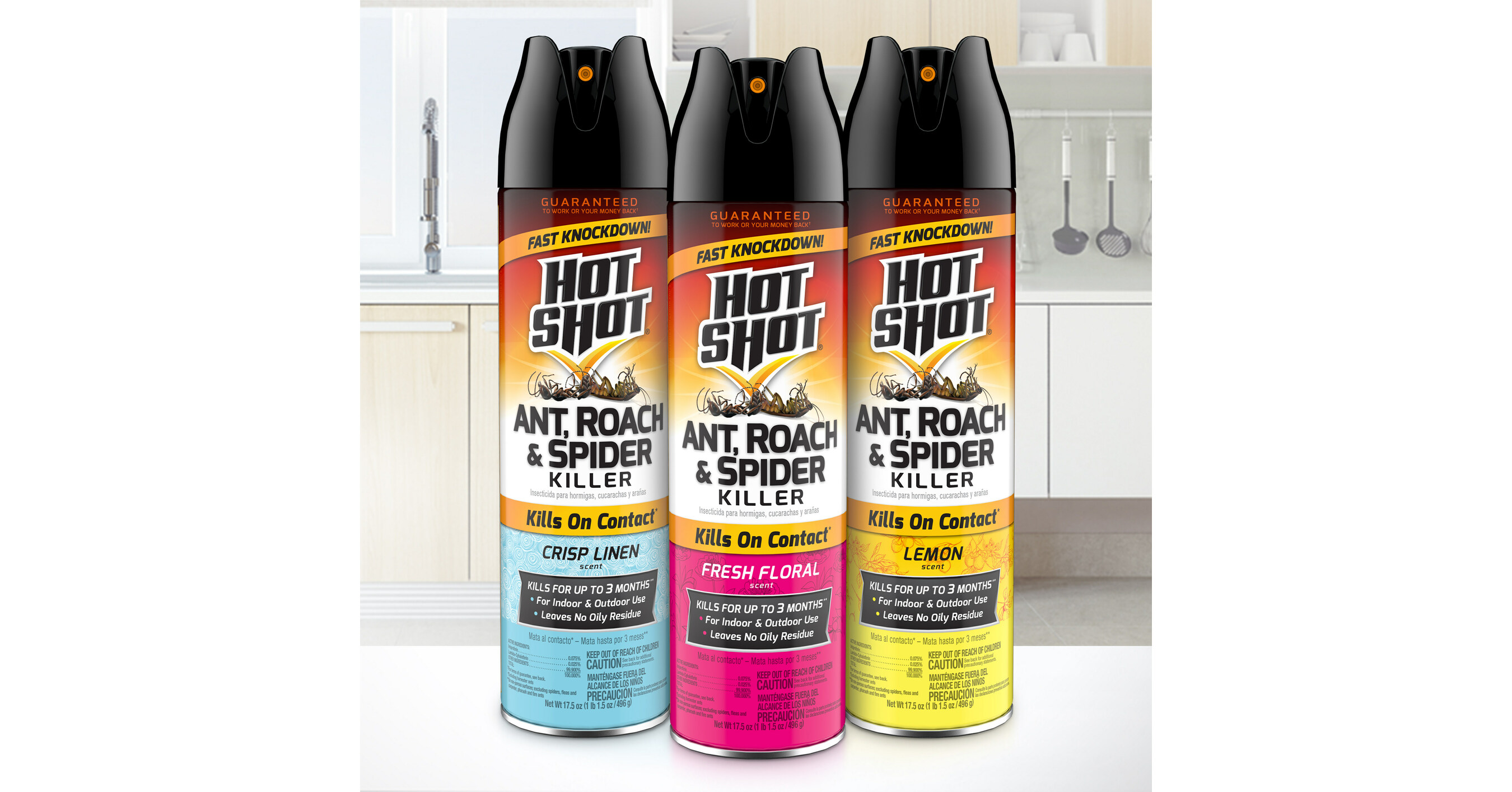 Hot Shot® Insect Control Launches Upgraded Aerosol Scents Designed to  Elevate Household Pest Treatment