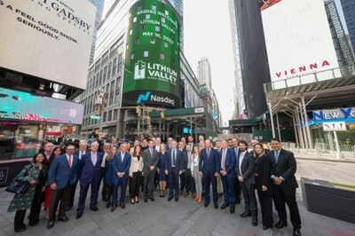 SIGMA LITHIUM AND BRAZILIAN GOVERNMENT OFFICIALS RING NASDAQ OPENING BELL TO CELEBRATE THE LAUNCH OF LITHIUM VALLEY BRAZIL INITIATIVE
