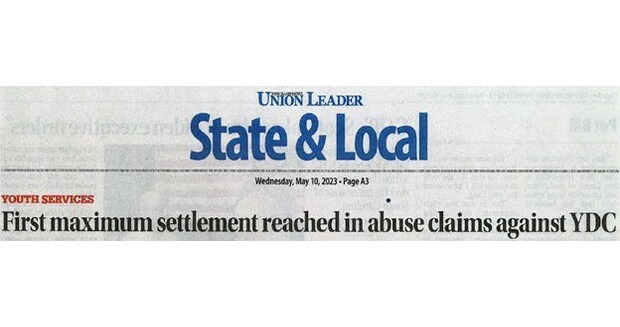 Douglas, Leonard & Garvey Settles First YDC Claim at $1.5 Million Statutory Cap