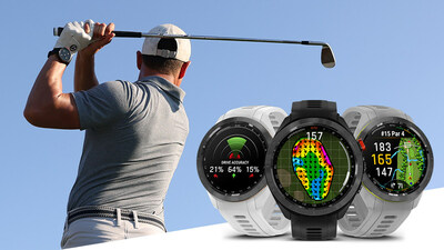 If golf is your world, the Approach S70 is your watch; available in two sizes with vibrant AMOLED displays and enhanced golf analytics