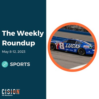 PR Newswire Weekly Sports Press Release Roundup, May 8-12, 2023. Photo provided by Lucas Oil Products. https://prn.to/44PXhih
