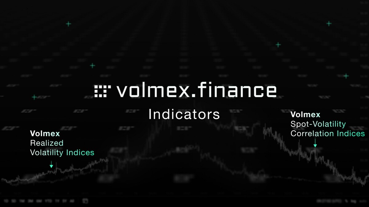 Volmex Labs Launches Volmex Indicators, Volmex Realized Volatility Indices  and Volmex Spot-Volatility Correlation Indices