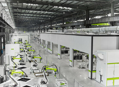 Zoomlion's factory in Changsha Smart Industrial City