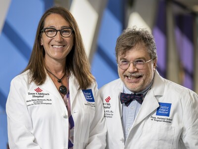 Drs. Maria Elena Bottazzi & Peter Hotez; Courtesy of Texas Children's Hospital