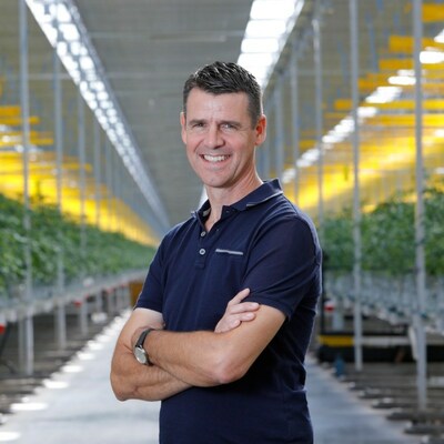 Dirk Biemans, President of Sungrow Farms (CNW Group/Mastronardi Produce Ltd.)