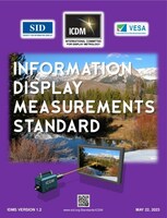 Society for Information Display Unveils Information Display Measurements Standard Update